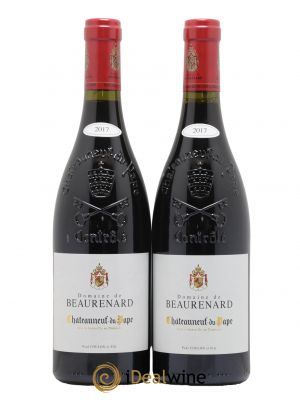 Châteauneuf-du-Pape Beaurenard (Domaine de)  2017 - Lot of 2 Bottles
