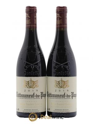 Châteauneuf-du-Pape Tradition Mas Saint-Louis  2019 - Lot of 2 Bottles
