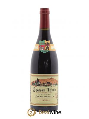 Côte de Brouilly Les 7 Vignes Château Thivin 2019 - Lot de 1 Bottle