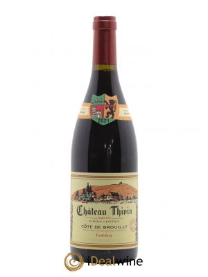 Côte de Brouilly Cuvée Godefroy Château Thivin 2021 - Lot de 1 Bottiglia