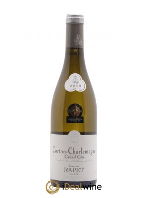 Corton-Charlemagne Grand Cru Rapet Père & Fils  2018 - Lot of 1 Bottle