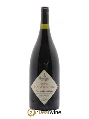 Côtes du Rhône Vieilles Vignes Domaine Font de Courtedune 2020 - Lot de 1 Magnum