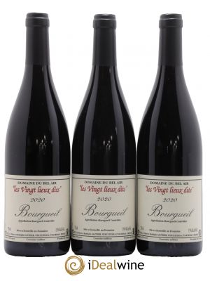 Bourgueil Vingt Lieux Dits Domaine du Bel Air  2020 - Lot of 3 Bottles
