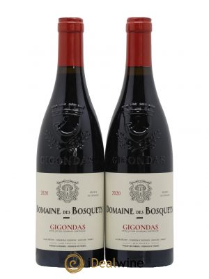 Gigondas Domaine Des Bosquets Reserve 2020 - Lot of 2 Bottles