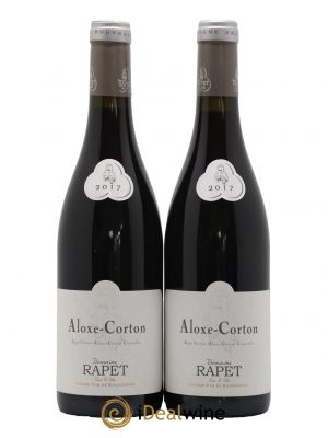 Aloxe-Corton Rapet Père & Fils  2017 - Lot of 2 Bottles