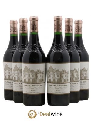 Château Haut Brion 1er Grand Cru Classé 2015 - Lot de 6 Bottles