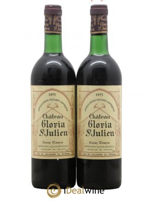 Château Gloria 1975 - Lot de 2 Bottles