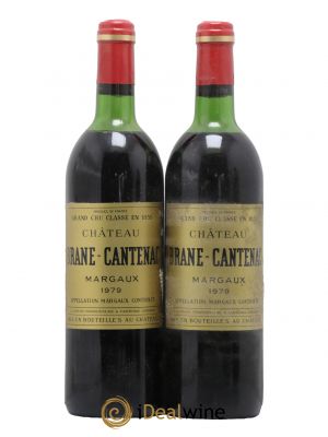Château Brane Cantenac 2ème Grand Cru Classé 1979 - Lot de 2 Bottles