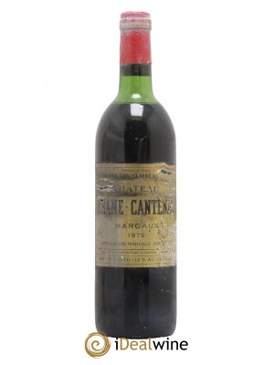 Château Brane Cantenac 2ème Grand Cru Classé 1979 - Lot de 1 Bottiglia