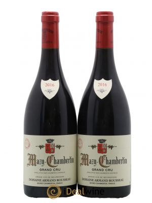 Mazis-Chambertin Grand Cru Armand Rousseau (Domaine) 2016 - Lot de 2 Bottles