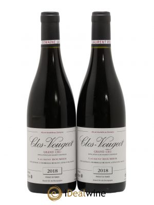 Clos de Vougeot Grand Cru Laurent Roumier  2018 - Lot of 2 Bottles