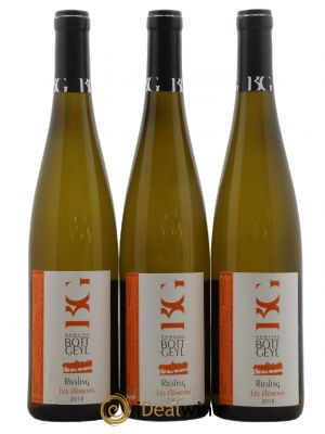 Alsace Riesling Les Eléments Bott-Geyl (Domaine)  2018 - Lot of 3 Bottles
