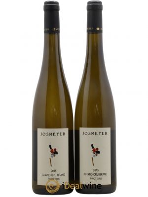 Pinot Gris Grand Cru Brand Josmeyer (Domaine) 2015 - Lot de 2 Bottles