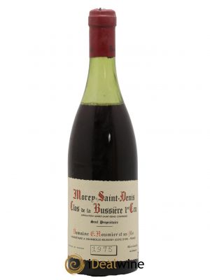 Morey Saint-Denis 1er Cru Clos de la Bussière Georges Roumier (Domaine)  1975 - Lotto di 1 Bottiglia