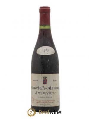 Chambolle-Musigny 1er Cru Les Amoureuses Robert Groffier Père & Fils (Domaine)  1983 - Lot of 1 Bottle