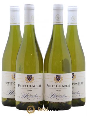 Petit Chablis Domaine Hamelin 2021 - Lot of 4 Bottles