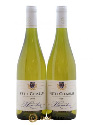 Petit Chablis Domaine Hamelin 2021 - Lot of 2 Bottles