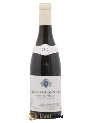 Chassagne-Montrachet 1er Cru Morgeot Ramonet (Domaine)  2012 - Lot de 1 Bouteille
