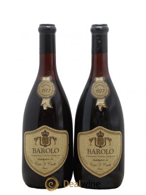 Barolo DOCG G. Ceste 1977 - Lot of 2 Bottles