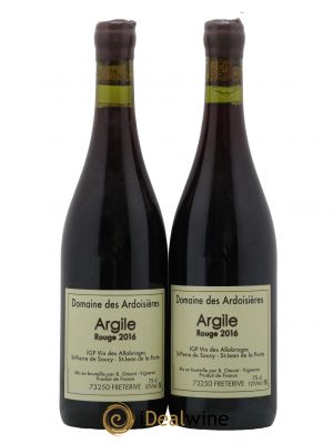 Vin des Allobroges -Saint-Pierre-de-Soucy Argile Ardoisières (Domaine des) 2016 - Lot de 2 Flaschen