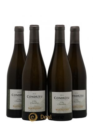 Condrieu Domaine Bonnefond Côte Chatillon 2016 - Lot of 4 Bottles