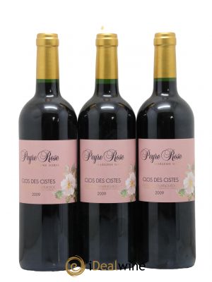 Vin de France (anciennement Coteaux du Languedoc) Domaine Peyre Rose Les Cistes Marlène Soria  2009 - Lot of 3 Bottles