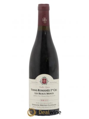 Vosne-Romanée 1er Cru Les Beaux Monts Vieilles vignes  Bruno Clavelier 2011 - Lot de 1 Bouteille