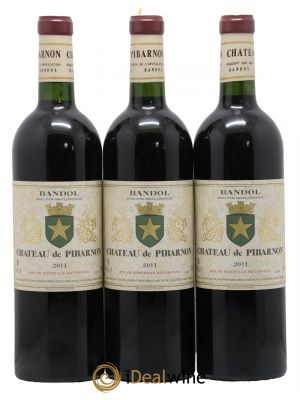 Bandol Château de Pibarnon Comte de Saint-Victor 2011 - Lot de 3 Bottles
