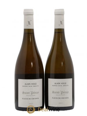 Saint-Péray Fleur de Crussol  Alain Voge (Domaine) 2015 - Lot de 2 Bottles