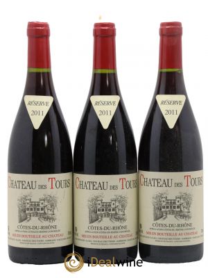 Côtes du Rhône Château des Tours Emmanuel Reynaud 2011 - Lot de 3 Bottles