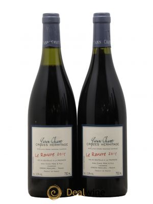 Crozes-Hermitage Le Rouvre Yann Chave  2015 - Lot of 2 Bottles