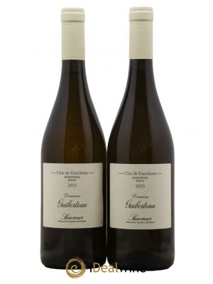 Saumur Clos de Guichaux Domaine Guiberteau 2015 - Lot de 2 Bottles