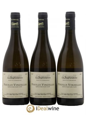 Pouilly-Vinzelles La Soufrandière - Bret Brothers  2017 - Lot of 3 Bottles
