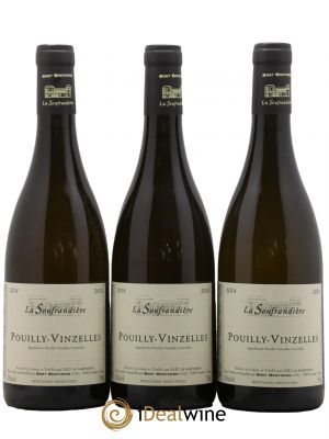 Pouilly-Vinzelles La Soufrandière - Bret Brothers 2014 - Lot de 3 Bottles