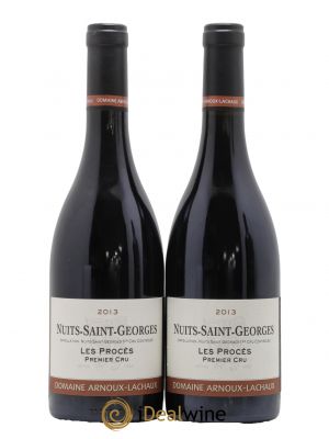 Nuits Saint-Georges 1er Cru Les Procès Arnoux-Lachaux (Domaine) 2013 - Lot de 2 Bottles