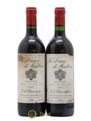 La Dame de Montrose Second Vin  1991 - Lot of 2 Bottles