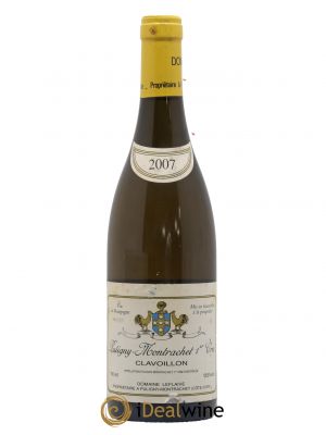 Puligny-Montrachet 1er Cru Clavoillon Leflaive (Domaine)  2007 - Lot of 1 Bottle