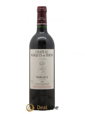 Château Marquis de Terme 4ème Grand Cru Classé 1998 - Lot de 1 Bottle