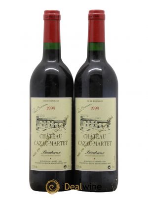 - Château Cazau Martet Paul Bocuse 1999 - Lot de 2 Bottiglie