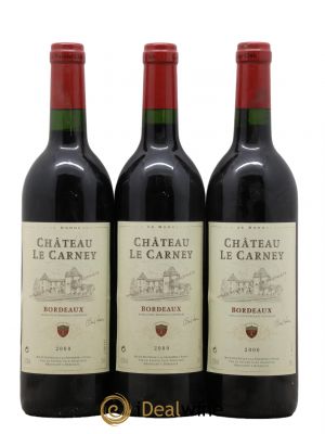 - Château Le Carney 2000 - Posten von 3 Flaschen