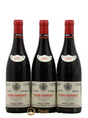 Vosne-Romanée Vieilles Vignes Dominique Laurent 2011 - Lot de 3 Flaschen