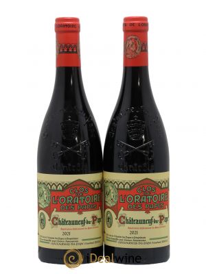 Châteauneuf-du-Pape Clos de l'Oratoire des Papes  2021 - Lot of 2 Bottles