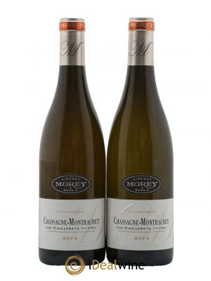 Chassagne-Montrachet 1er Cru Les Caillerets Vincent & Sophie Morey 2014 - Lot of 2 Bottles