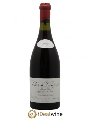 Clos de Vougeot Grand Cru Leroy (Domaine)  2000 - Lot of 1 Bottle