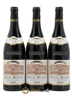 Côte-Rôtie La Mouline Guigal  2016 - Lot of 3 Bottles