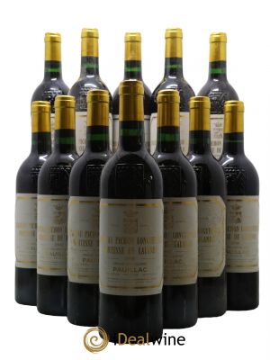 Château Pichon Longueville Comtesse de Lalande 2ème Grand Cru Classé  1990 - Lot of 12 Bottles