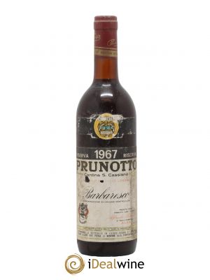 Barbaresco DOCG Riserva Prunotto 1967 - Lotto di 1 Bottiglia