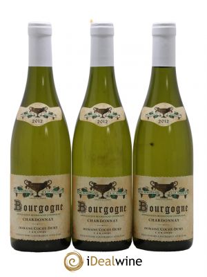 Bourgogne Coche Dury (Domaine)  2012 - Lot de 3 Bouteilles