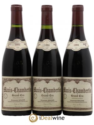 Mazis-Chambertin Grand Cru Maume (Domaine) 1994 - Lot de 3 Bottles