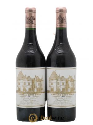 Château Haut Brion 1er Grand Cru Classé  2001 - Posten von 2 Flaschen